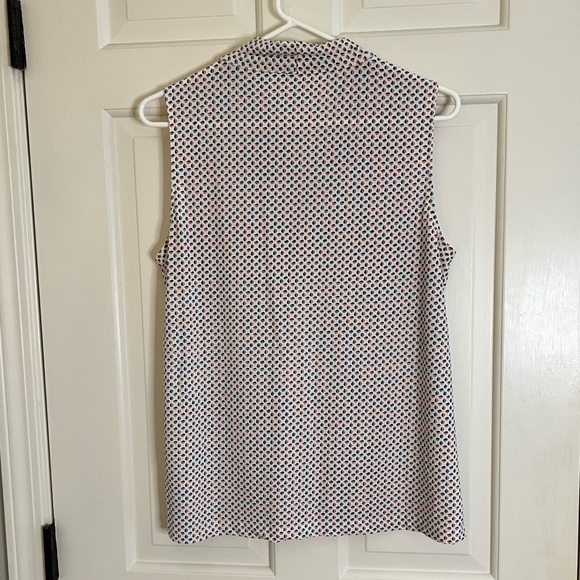 Talbots sleeveless blouse size Medium - Picture 5 of 9